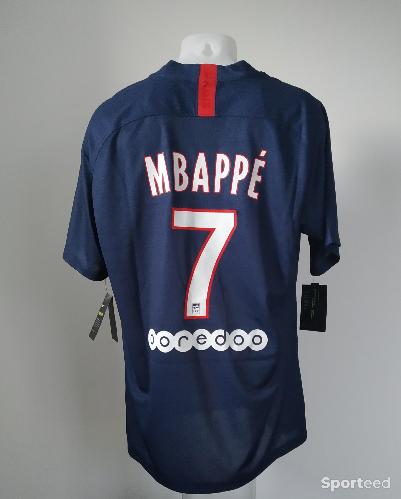 Football - Maillot Kylian Mbappé neuf avec étiquettes - Paris Saint Germain saison 2019-2020 - photo 6