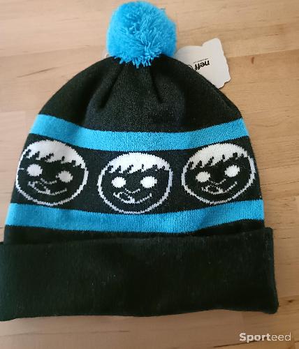 Ski alpin - Bonnet Neff Standard Beanie - Black Cyan – Neuf avec Étiquette - photo 3