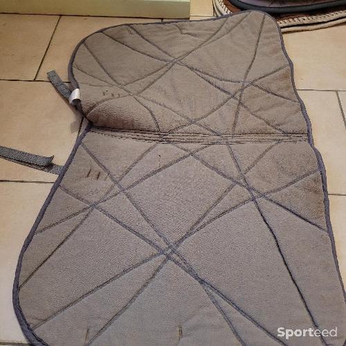 Equitation - Tapis noir avec ligne taille cheval  - photo 4