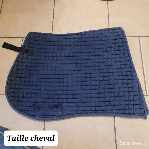 Equitation - Tapis bleu marine taille cheval - photo 3