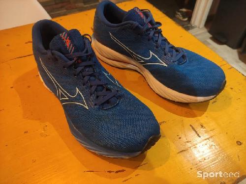 Course à pied route - Chaussures CAP Mizuno Wave Rider 26 - photo 6