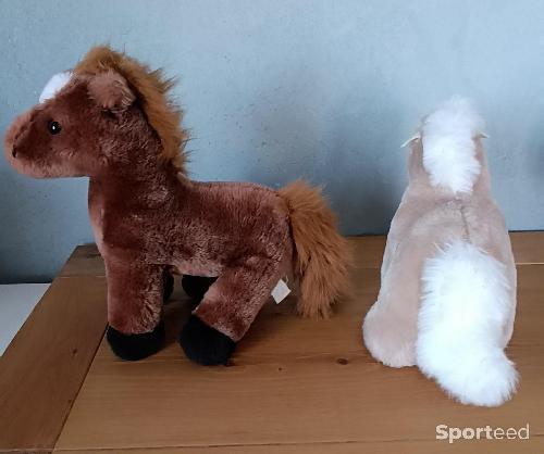 Equitation - Lot de 2 peluches cheval - photo 6