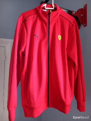 Skateboard / Longboard - Veste Puma Scuderia Ferrari rouge - photo 5