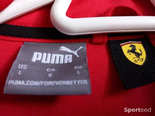 Skateboard / Longboard - Veste Puma Scuderia Ferrari rouge - photo 5