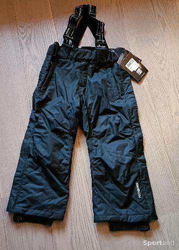 Ski alpin - Pantalon Karbon JR Full Zip Noir 4 - Neuf avec Étiquette - photo 3