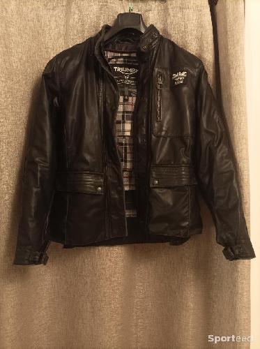 Moto route - Veste moto Femme Triumph Barbour  - photo 4