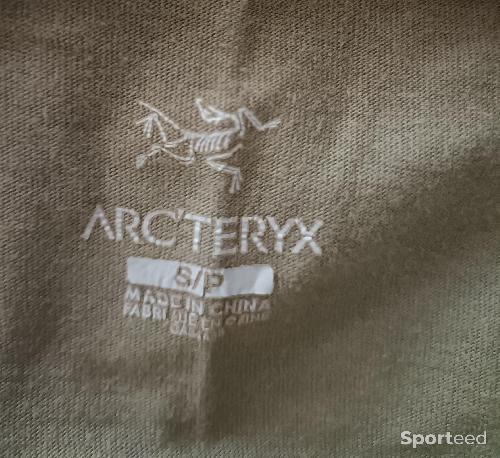 Alpinisme - T-shirt Arc'teryx 4 Square Logo – S, Vert, Très Bon État - photo 5