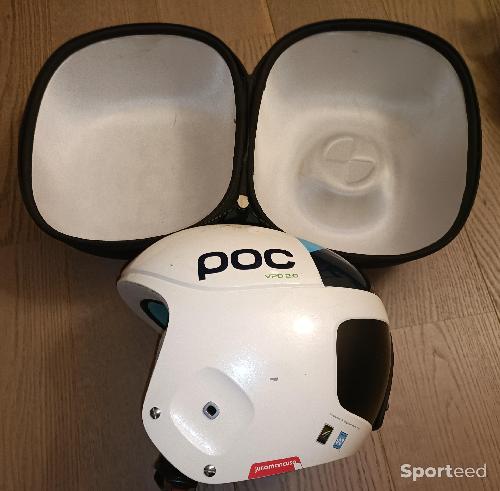 Ski alpin - Casque POC Skull Orbic Comp BlancBaby Blue - Très bon état - photo 4