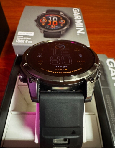 Golf - Garmin Fenix 8 Amoled Sapphire Titane 47Mm - photo 6