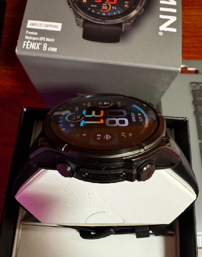 Golf - Garmin Fenix 8 Amoled Sapphire Titane 47Mm - photo 6