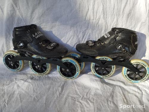 Roller compétition LAZERD LEGEND 3 roues 125 mm