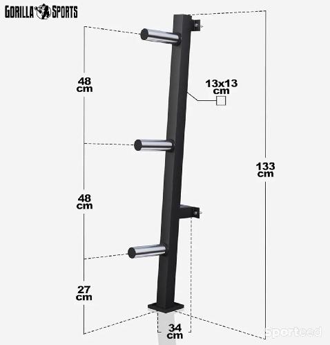 Musculation - Rack/support rangement poids musculation - photo 6