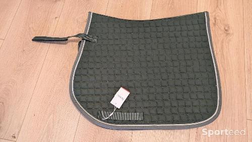 Equitation - Tapis de selle Horze vert kaki - photo 5