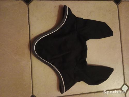 Bonnet anti mouche cheval noir 