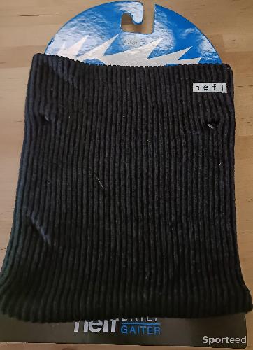 Alpinisme - Tour de Cou Neff Daily Strip Gaiter Noir – Taille Unique – Neuf avec Étiquette  - photo 3