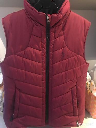 Doudoune d’équitation sans manche 10/11 ans 