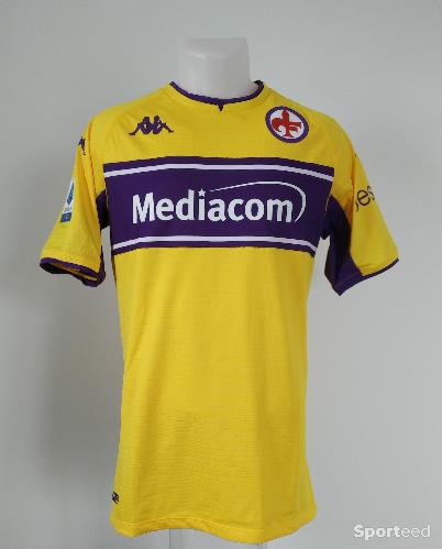 Football - Maillot AC Fiorentina signé par Jonathan Ikoné - photo 6