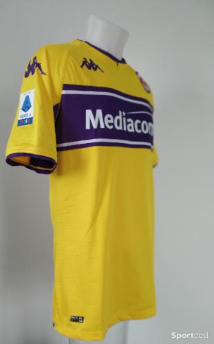 Football - Maillot AC Fiorentina signé par Jonathan Ikoné - photo 6