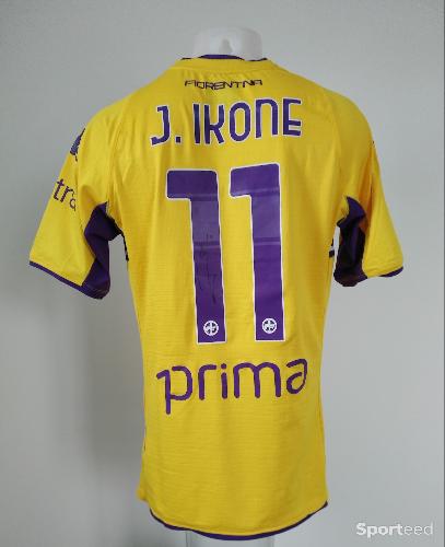 Football - Maillot AC Fiorentina signé par Jonathan Ikoné - photo 6