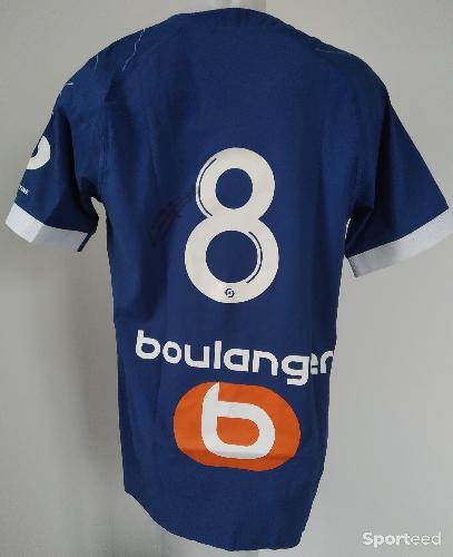 Football - Maillot Olympique de Marseille porté et signé par Azzedine Ounahi - photo 5