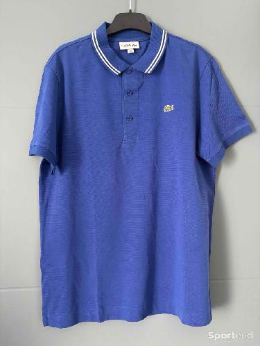 Tennis - Polo Lacoste bleu T.M - photo 6