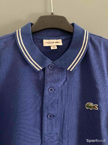 Tennis - Polo Lacoste bleu T.M - photo 6