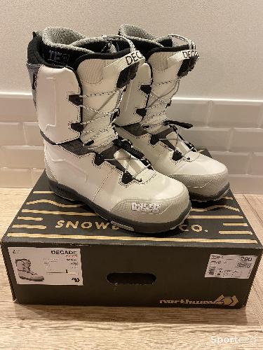 Snowboard - Boots snowboard Northwave Decade white - photo 6