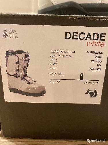 Snowboard - Boots snowboard Northwave Decade white - photo 6