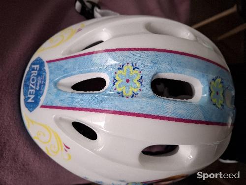 Vélo tout terrain - VTT - Casque vélo enfant Reine des Neiges (taille S, tour de tête 54 – 56 cm) - photo 5