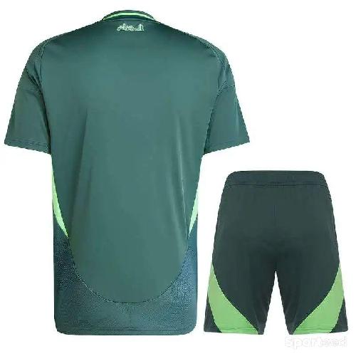 Football - ADIDAS - Ensemble Maillot et Short ALGERIE Extérieur 2024/2025 - Officiel - Vert - photo 3