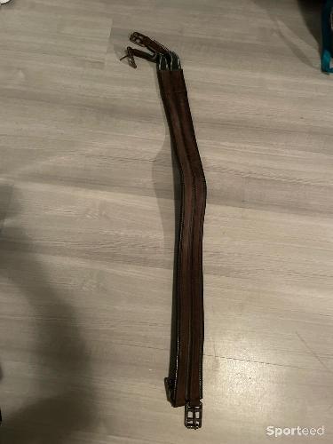 Sangles en cuir marron