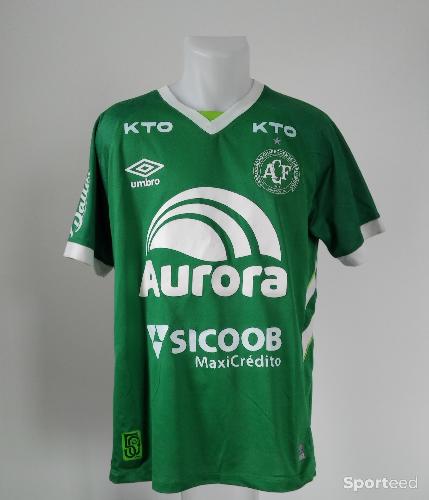 Football - Maillot Chapecoense (import Brésil) Porté/Signé par Doma - photo 6