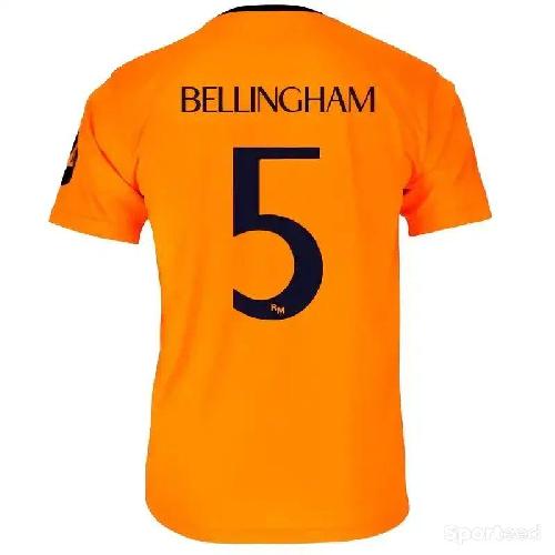 Football - Ensemble Real Madrid BELLINGHAM Maillot Short Enfant/Junior - Extérieur 2024/2025 - Orange - photo 4