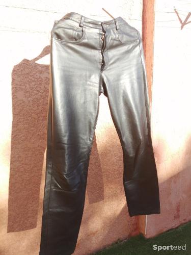 Moto route - Pantalon cuir femme Taille 38 - photo 5