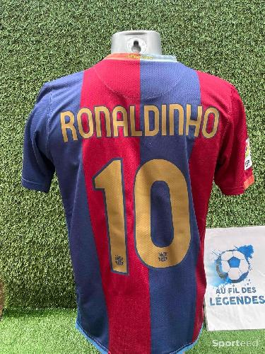 Football - Maillot Ronaldinho Barcelone  - photo 6