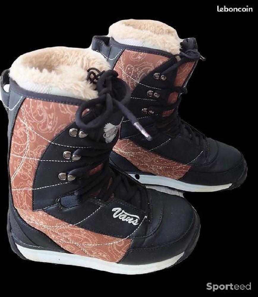 Snowboard - Boots de snowboard Vans Savior - Femme - T37 - Seconde main très bon état - photo 1