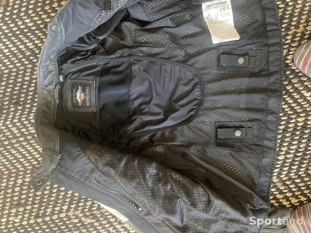 Moto route - Blouson harley davidson - photo 2