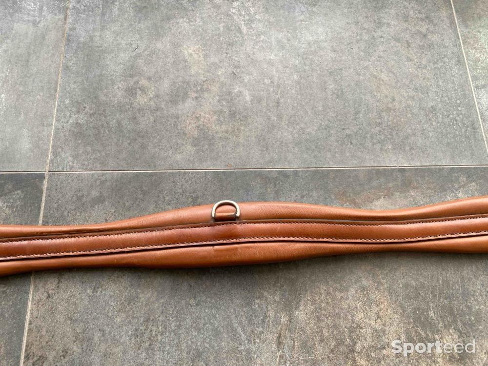 Equitation - Sangle stubben couleur tabac taille 130 cm TBE - photo 5