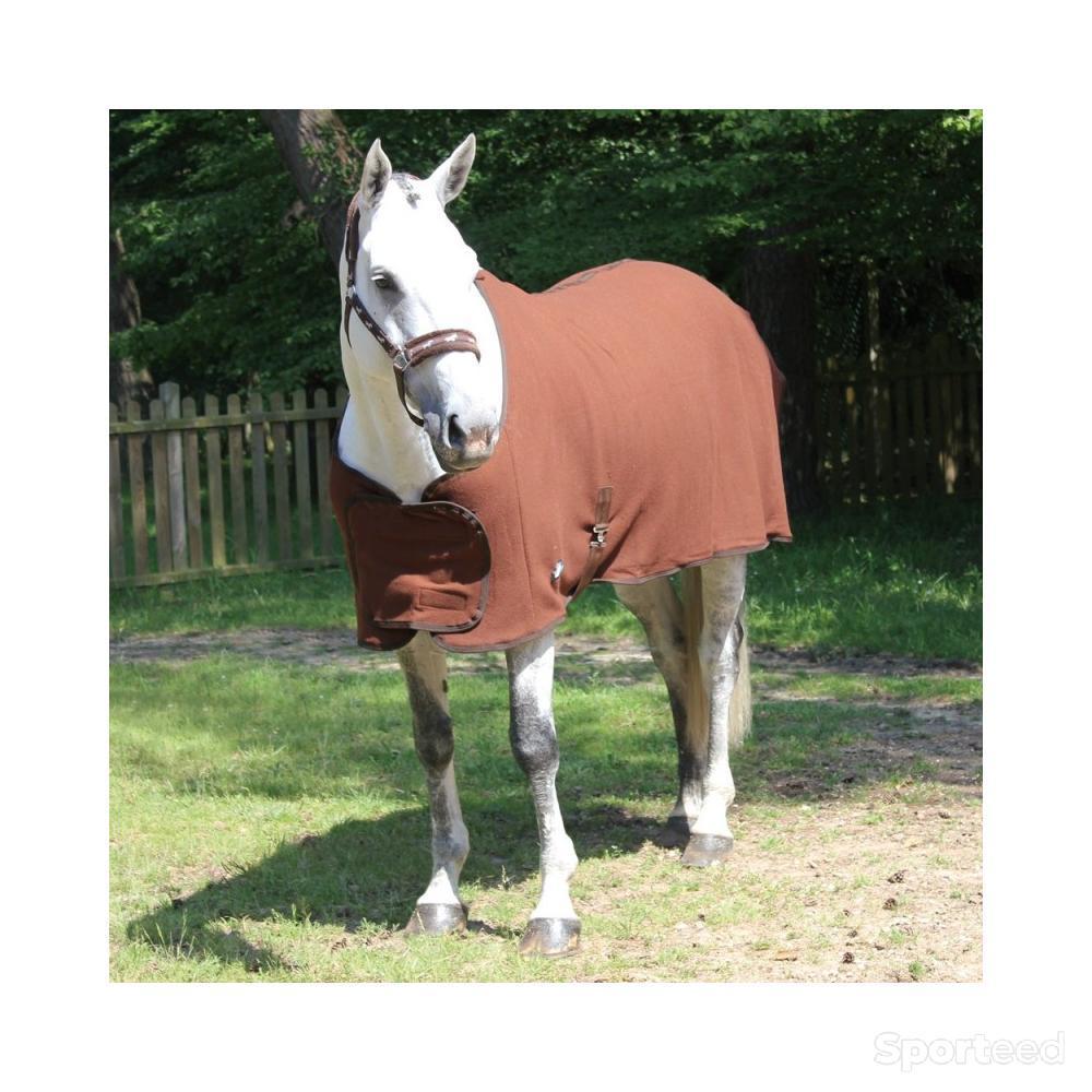 Equitation - Couverture polaire avec rabat 125cm performance  - photo 1