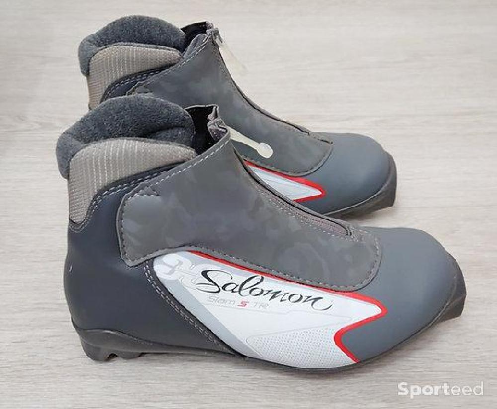 Ski de fond - Chaussures de ski de fond Salomon Siam 5 TR - pointure 37 1/3 - Seconde main en état neuf - photo 1