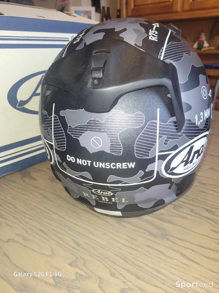 Moto route - Casque moto ARAI R75 REBEL NEUF - photo 3