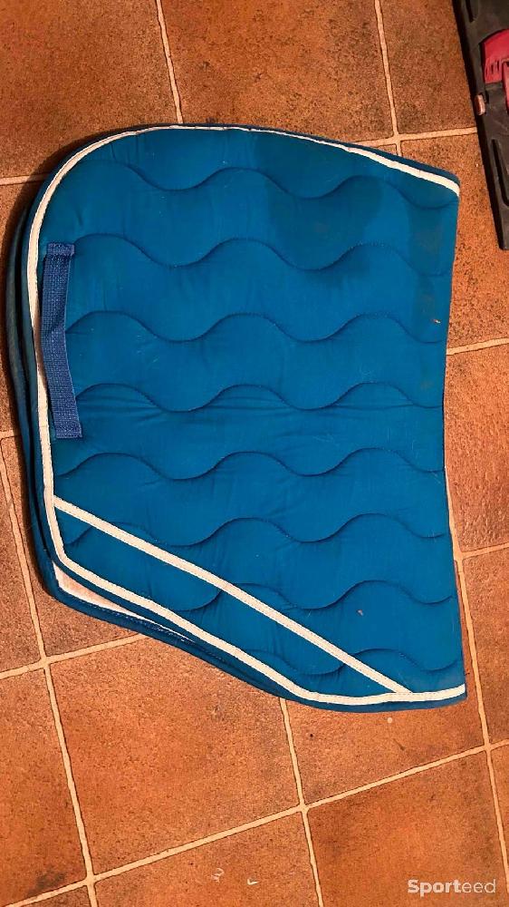 Equitation - Tapis bleu coupé sport  - photo 2