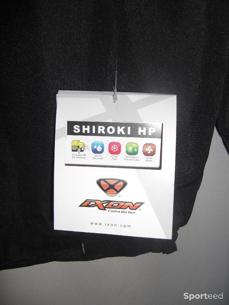 Moto route - Blouson Textile IXON SHIROKI HP NOIR NEUFS - photo 2