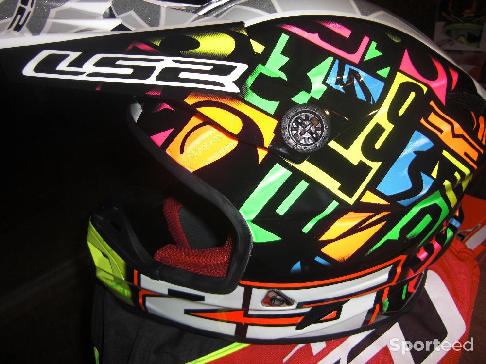 Moto cross - Casques LS2 MX456 REPLICA CERVANTES NEUFS - photo 1