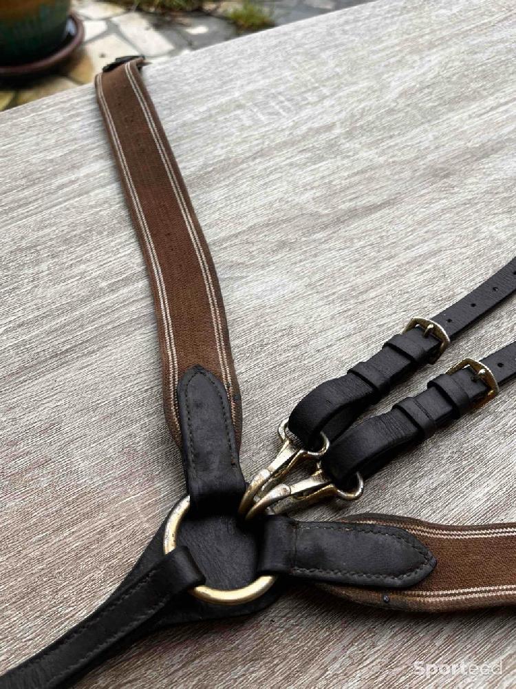 Equitation - Collier de chasse HFI marron - photo 3