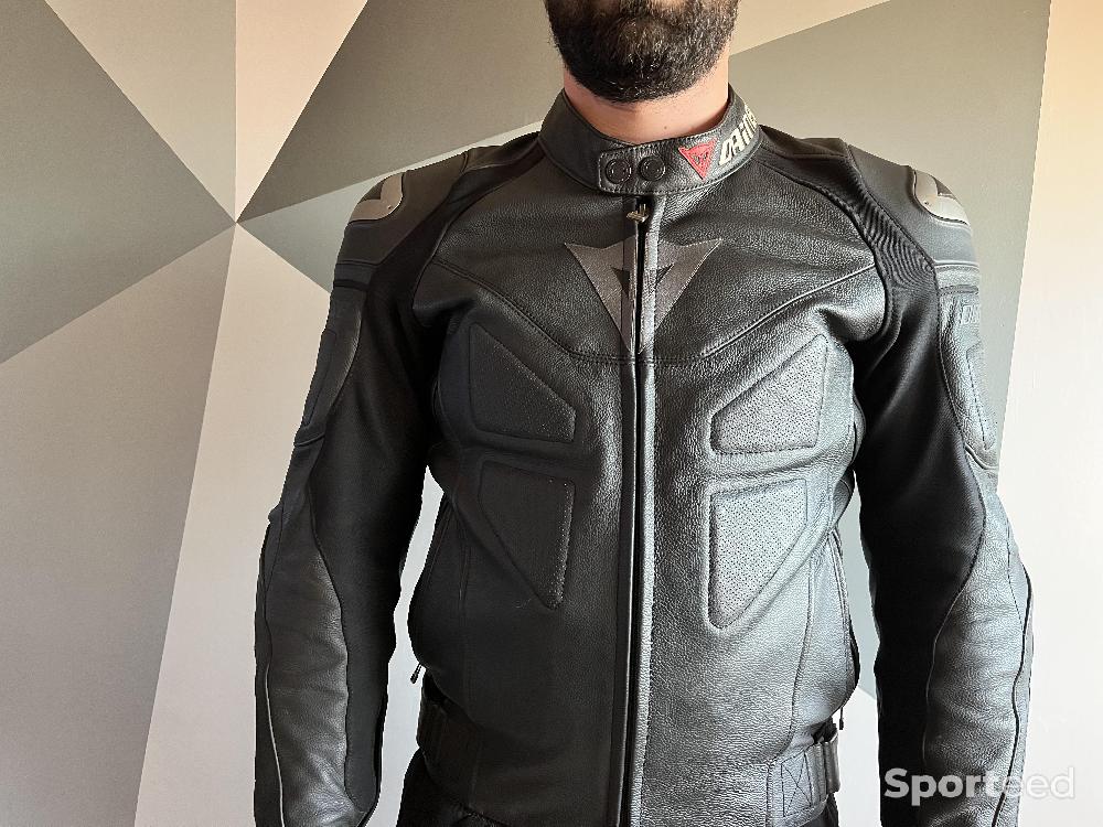 Moto route - BLOUSON CUIR DAINESE AVRO C2 - photo 1