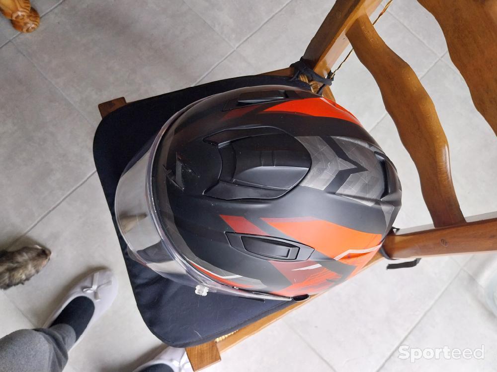 Moto route - Casque moto scorpion exo air 510 taille xs - photo 4