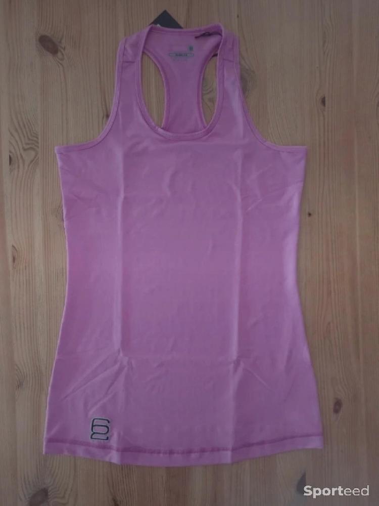 Pilates / Gym douce - Débardeur sport sixdeuce S rose - photo 3