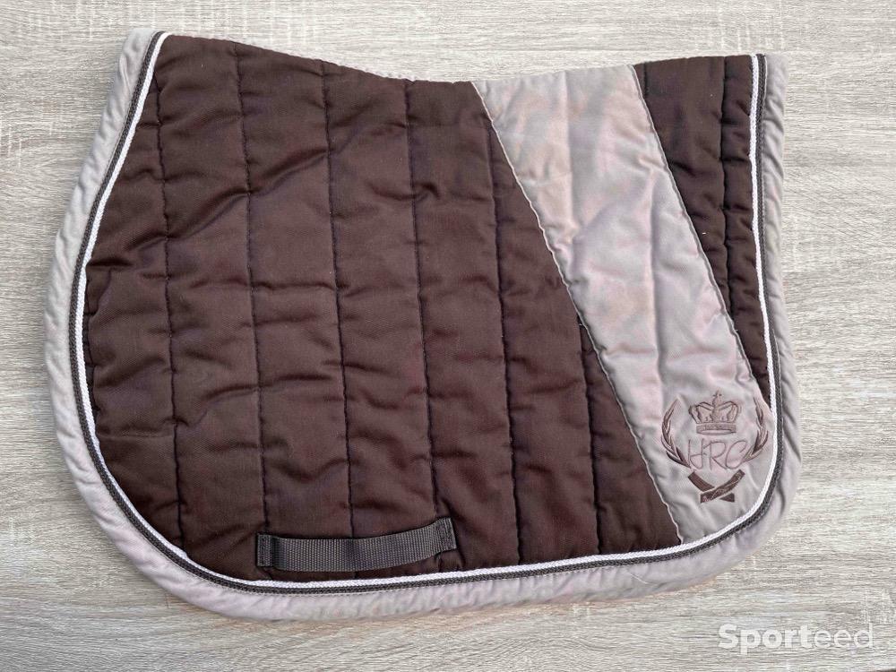 Equitation - Tapis de selle marron fouganza cheval - photo 1