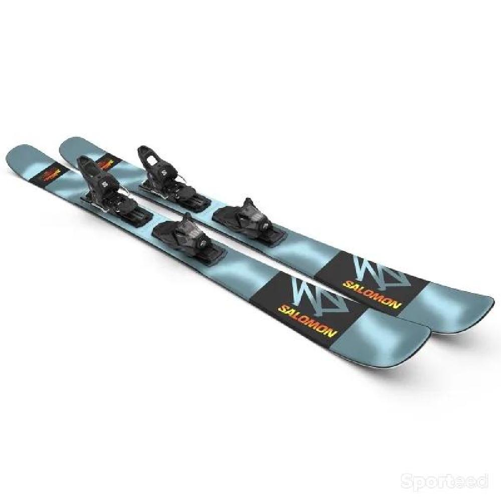 Ski alpin - Ski Salomon neuf - QST Spark (taille 157cm) + Fix M10 - photo 2